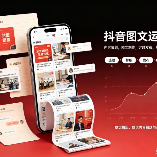 互助抖音图文代运营服务